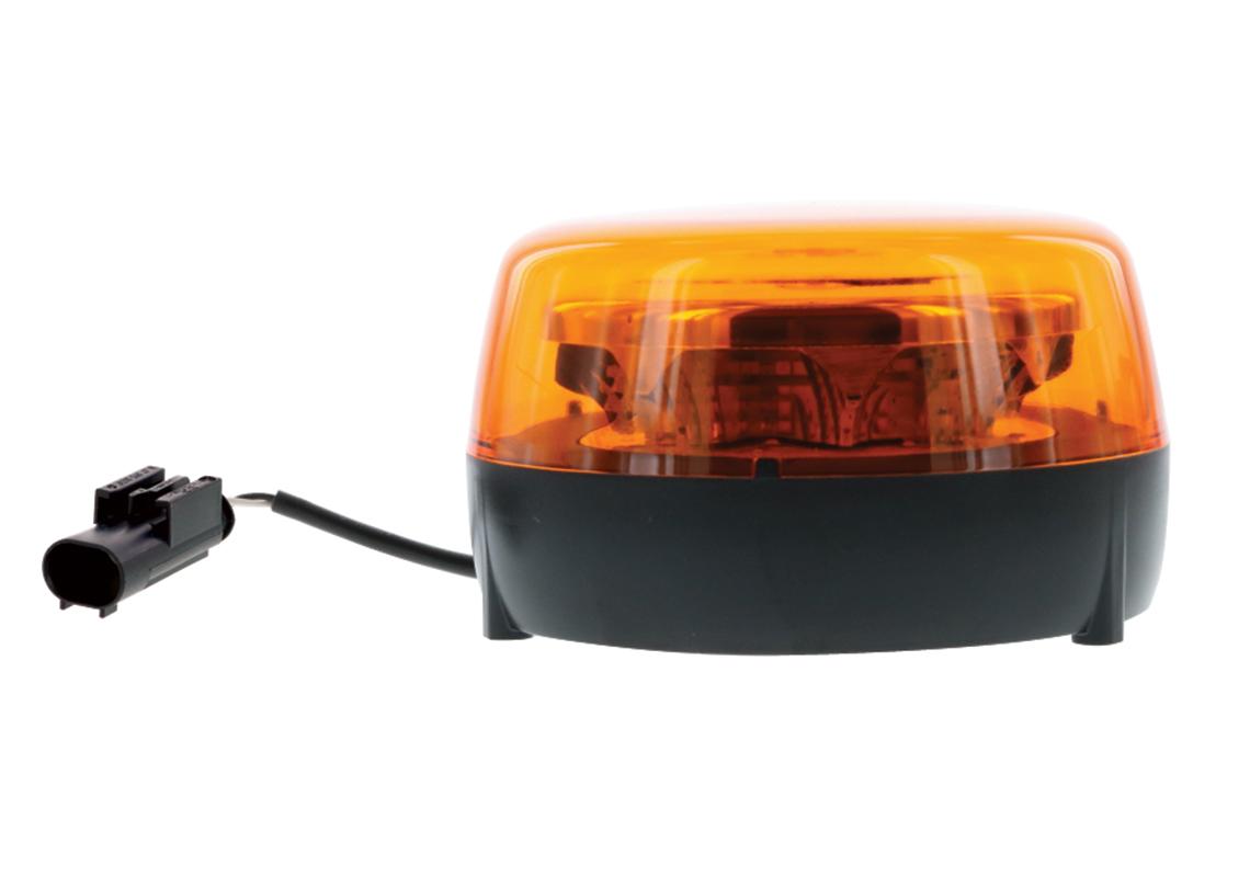 Gyrophare led ATLAS 3 vis lumière rotative ambre MERCEDES